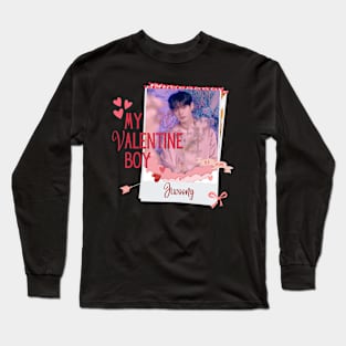 Jiwoong My Valentine Boy ZEROBASE Long Sleeve T-Shirt